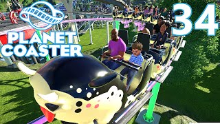 Planet Coaster ALPHA - Part 34 - Riding All My Coasters!