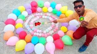 Diwali Chakri VS Balloons | क्या सभी गुब्बारे फटेंगे ? Crazy Idea