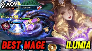 AOV : ILUMIA GAMEPLAY | BEST MAGE - ARENA OF VALOR