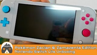 [Unboxing] Nintendo Switch Lite - Pokémon Zacian & Zamazenta Edition