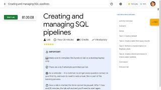 Creating and managing SQL pipelines