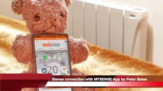 Tutorial How to connect the iSense WiFi Radiators with the free MySense  control App by INTELLI HEAT