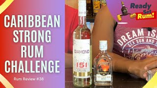 Rum Review: Diamond 151 Rum vs. Sunset Rum | Strong Rum Again! Ready Set Rum | #rum