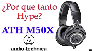 Audio-technica M50x (ATH M50X) - revisión completa en español