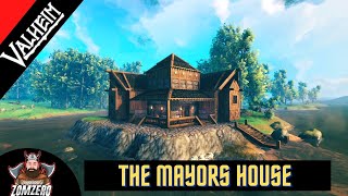 Valheim - How to Build a Village project season 1 Ep 2 The Mayors House, Seed 4jkXjZYBlk