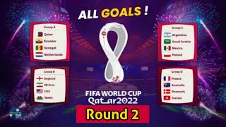 #fifa FIFA World Cup Qatar - All Goals and Extended Highlights | Round 2 | Football Goals 4K