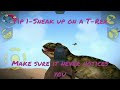 carnivores 3 tips to kill the t rex