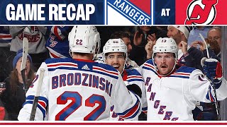 GAME HIGHLIGHTS: New York Rangers at New Jersey Devils (2/22/24)