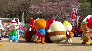 20150329こどもの城ゆるキャラ運動会バリィさんサッカー フル