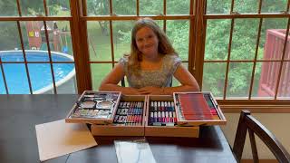 Honest Review of KINSPORY Art Set!! #amazonfinds