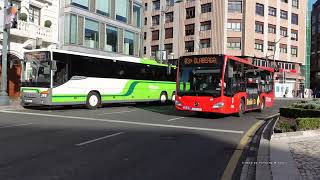 Buses in Bilbao, Spain 2022 - Bilbaobus