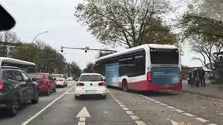 October 2024 driving in Hamburg 🇩🇪 4K