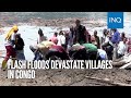 Flash floods devastate villages in Congo