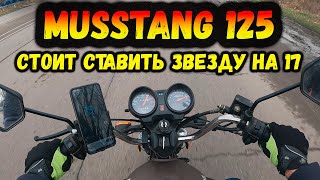 Musstang fit 125 стоит ставить звезду на 17? замер максималки