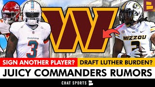 Commanders Rumors: SIGN Odell Beckham Jr. Or Clyde Edwards-Helaire? + Luther Burden LINKED To WAS