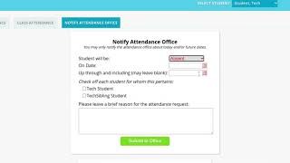 Parent Portal Attendance