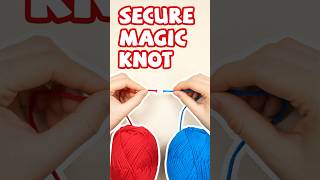 The most secure magic knot! #crochet #crochettips #crochettutorial #yeezhee