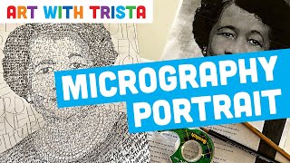 Micrography Portrait Art Tutorial - Art With Trista