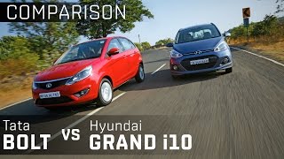 Tata Bolt vs Hyundai Grand i10 :: Comparison Review :: Zigwheels