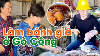 ĐẾN QUÁN BÁNH GIÁ CÔ MƯỜI GÒ CÔNG TRỔ TÀI LÀM BÁNH, CÔ MƯỜI BÓ TAY