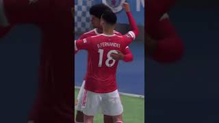 Kounde goal. Manchester city vs Manchester United. Champions league. FIFA 22 career mode.