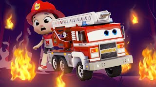 Best Firetruck moments | Fire Truck Song | Little Aaron had a Truck #appMink Kids Song & Nursery