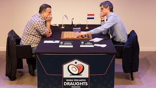 The decisive game of the Match for the title of World Champion.Alexander Shvartsman-Roel Boomstra.