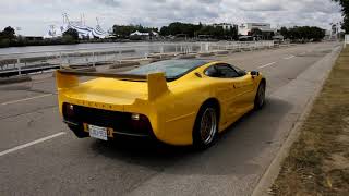 Ultra Rare Jaguar XJ220S On The Road!