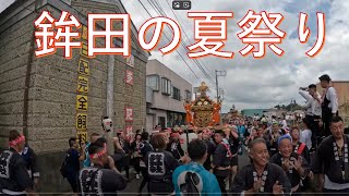 鉾田の夏祭り2024年　中日　お神輿