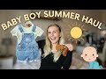 Baby Boy Summer Clothing Haul 2021 UK | PRIMARK H&M ASDA | HomeWithShan