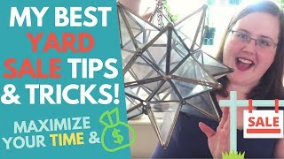 How to Score BIG at Garage & Estate Sales! Best tips, tricks and a Haul!
