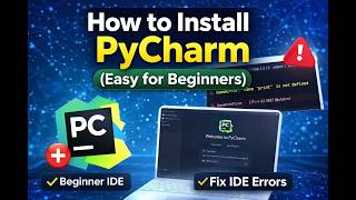 Python Code Not Running? Switch to PyCharm! (Step-by-Step Setup) 💻