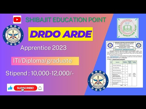 DRDO New Recruitment 2023, DRDO ITI,Diploma, Graduate Apprentice 2023 ...