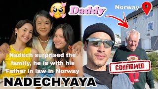 NADECH IN NORWAY SURPRISE HIS FIANCEE URASSAYA  WITH DADDY #Nadechyaya