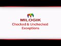 Core Java - Difference Checked And Unchecked Exception #corejava #exception #programming #java