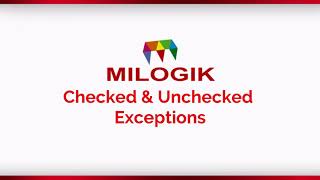 Core Java - Difference Checked And Unchecked Exception #corejava #exception #programming #java