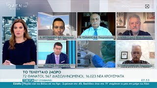 Ειδικοί επιστήμονες: Η πανδημία υποχωρεί αλλά να ετοιμαζόμαστε για το χειρότερο | OPEN TV