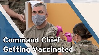 Why the 143rd Wing Command Chief is Getting His COVID Vaccine