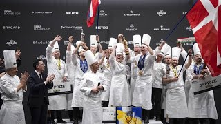 Dinamarca gana el Bocuse d'or 2023, la prestigiosa competición gastronómica creada en Lyon