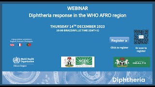 Diphtheria response in WHO AFRO region