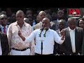 listen to what kindiki said in kisumu abou raila odinga after court ruled azimio is the majority