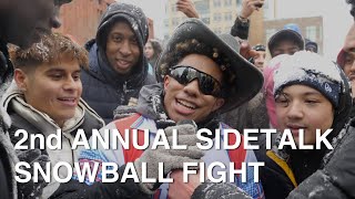 2nd Annual Sidetalk Snowball Fight - Sidetalk