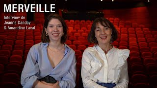 Merveille de Jeanne Dandoy : l'interview