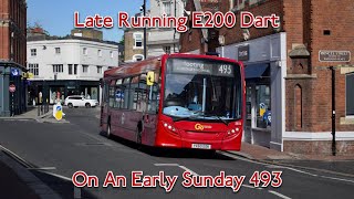 KICKDOWN | London General SE52 (YX60 EOK) | ADL Enviro 200 Dart | Route 493