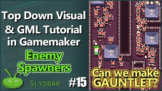 Top Down Tutorial in Gamemaker #15 Enemy Spawners