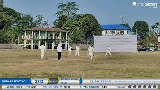 DHEMAJI CRICKET ACADEMY vs TRIPLE CROWN CLUB Live Cricket Match | 7th ASSAM PREMIER CLUB CHAMPIONSH