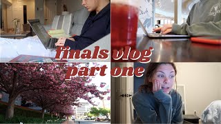 the most stressful finals week yet | Law School Finals Vlog Part 1