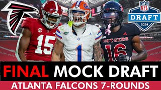 FINAL Atlanta Falcons 7-Round 2024 NFL Mock Draft With Trades!