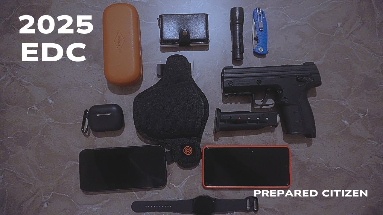 My 2025 Edc I Less Lethal Functional Prepped Youtube