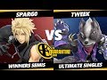 The April Minor Winners Semis - Spargo (Cloud) Vs. Tweek (Wolf, PKMN Trainer) Smash Ultimate - SSBU